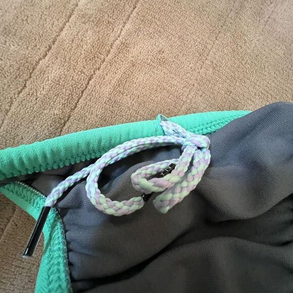 Jolyn Bikini Swim Bottom MIDL Style Green (Seafoam) Medium‎ New With Tags - Picture 5 of 8